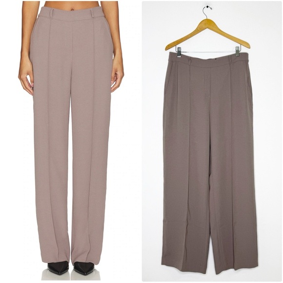 Spanx Straight Leg Trousers Pants Smoke Gray Sold at Revolve  Size XL /16 - Picture 1 of 10